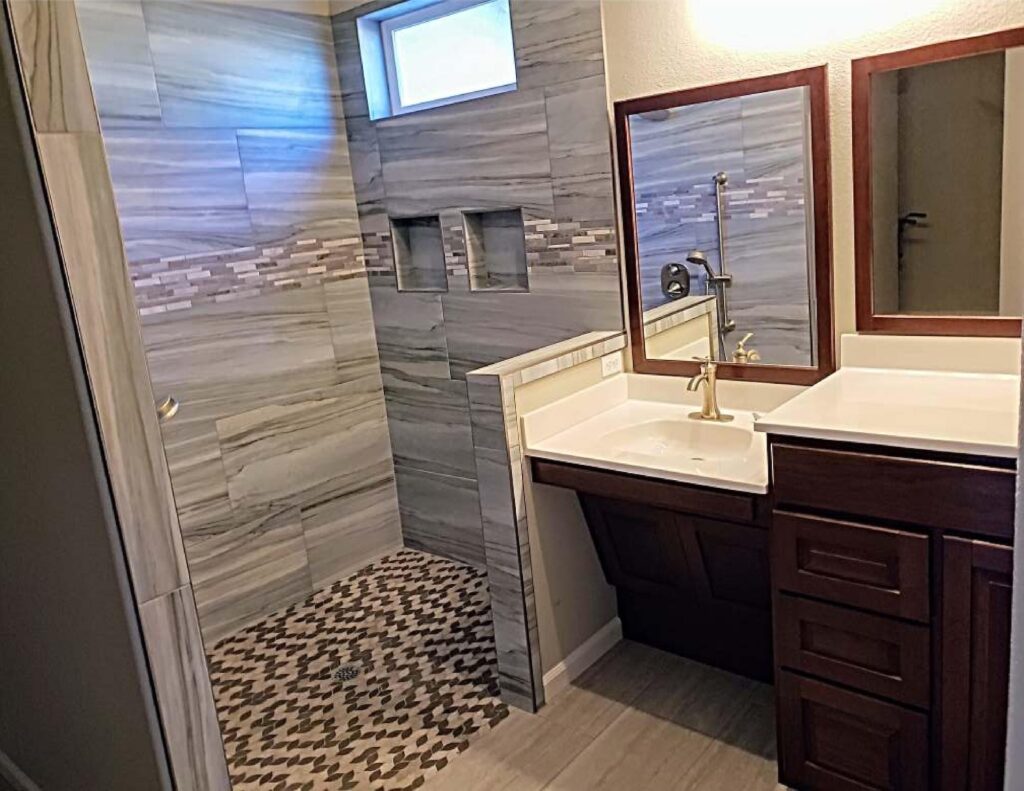 Tile Shower